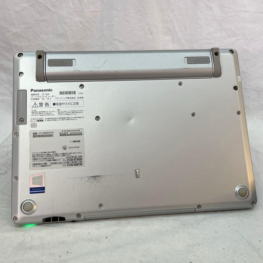 Let's note CF-SZ6 SSD256GB メモリー8GB #2