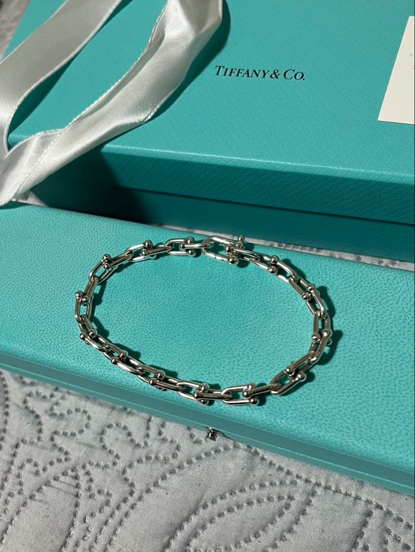 ティファニー ハードウェア スモールリンク ブレスレット TIFFANY&Co.