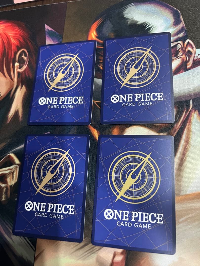 ワンピースカードゲーム ルフィ SR パラレル4枚 st01-012