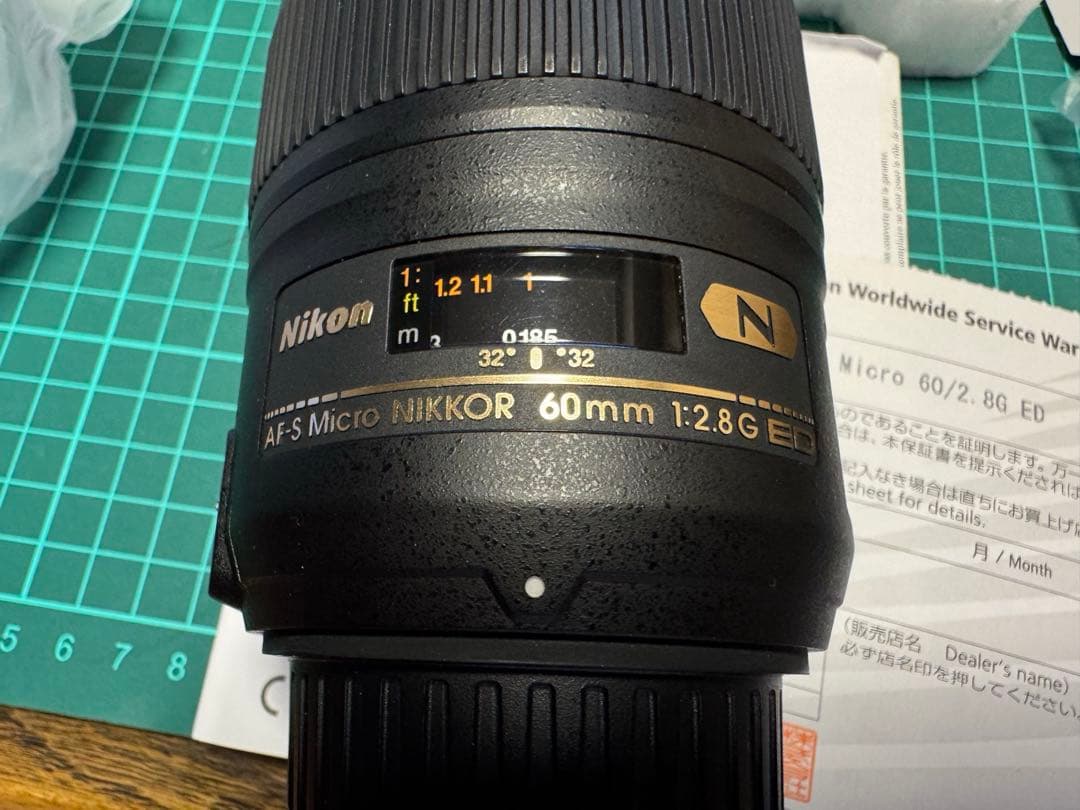 美品　NIKKOR 60mm f/2.8G ED Nikon ニコン