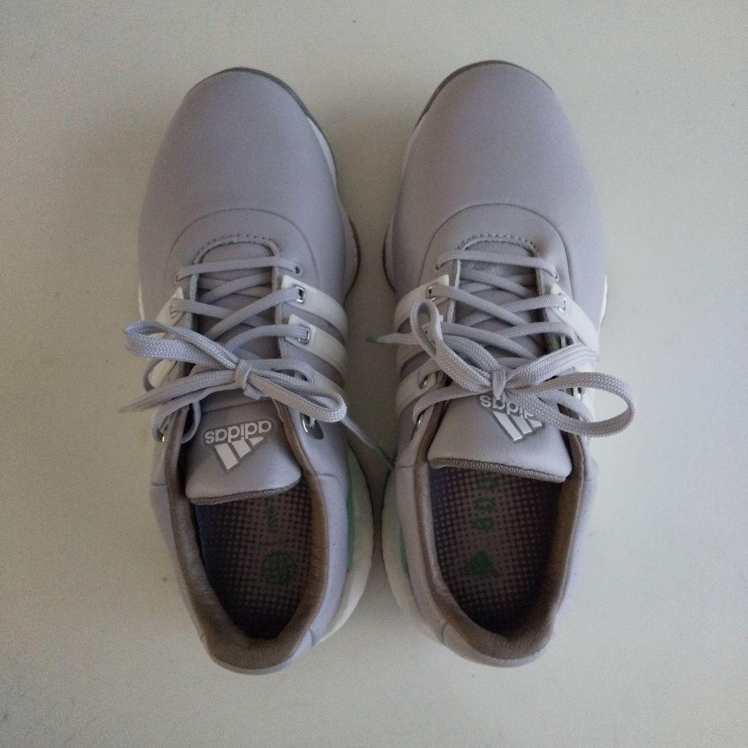 新品　アディダス　ゴルフシューズ　24.5ｃｍ　グレー