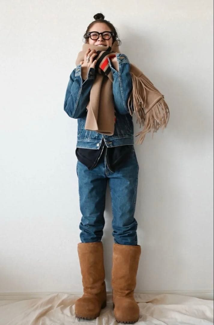 chiiiibag 【Tapered Denim Pants】size38