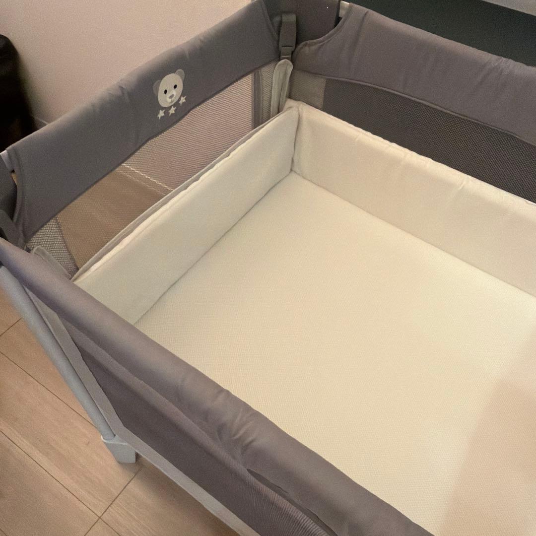 Aprica(アップリカ) ベビーベッド ココネルエアー グレー