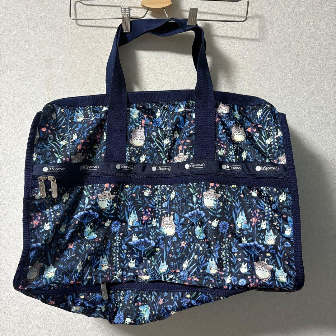 新品 lesportsac となりのトトロ　コラボバッグ　ボストンバッグ