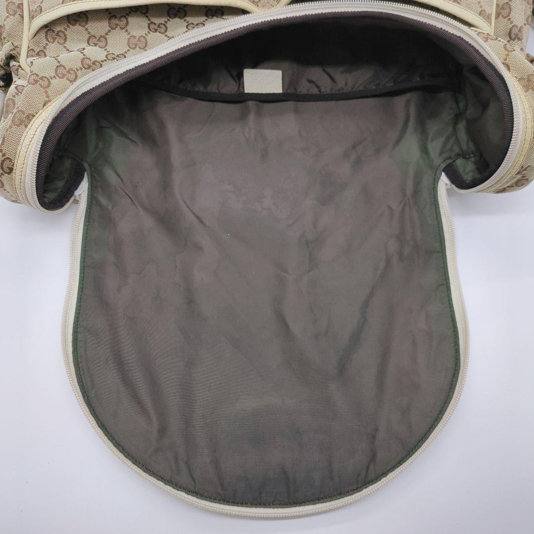【入手困難・保存袋付】グッチ☆マザーバッグ GGキャンバス シェリーライン レア