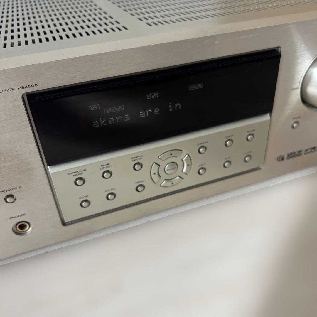 Marantz PS4500 AVアンプ リモコン付き 2006年製