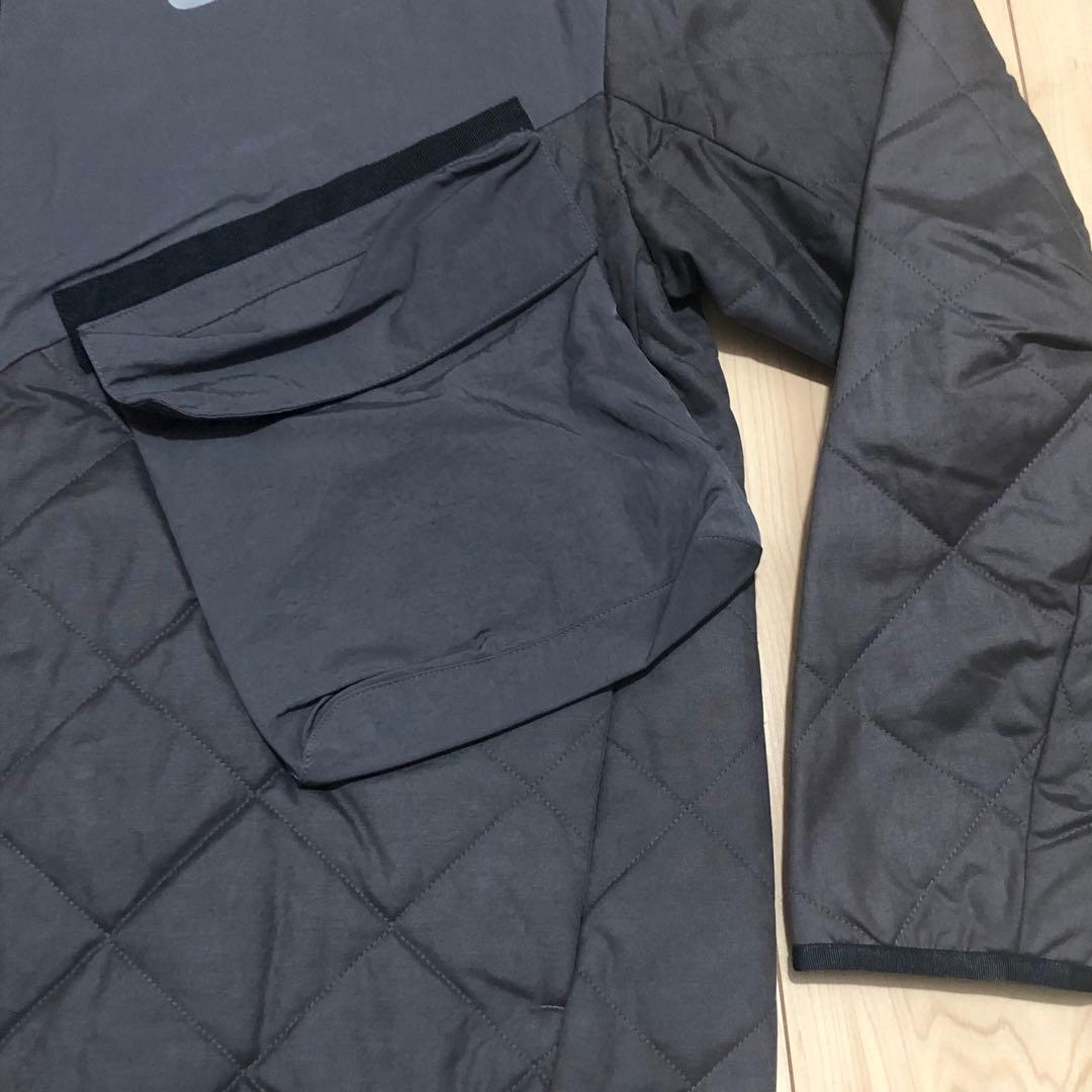 新品 日本未発売 NIKE ノーカラー ジャケット キルティング 中綿 ナイキ