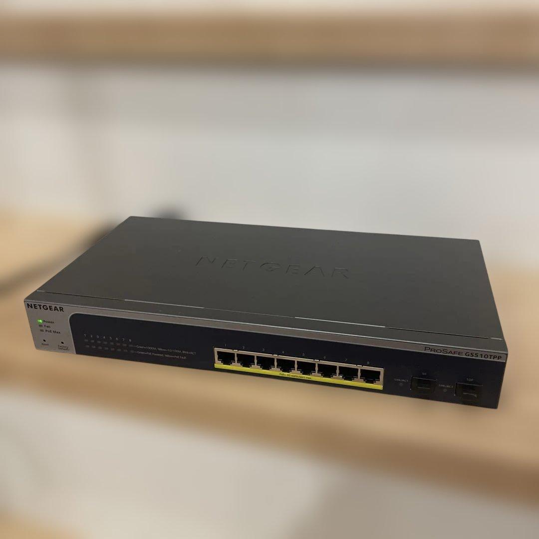 ルーター・ネットワーク機器 GS510TPP PoE+ and 2FP Port NETGEAR