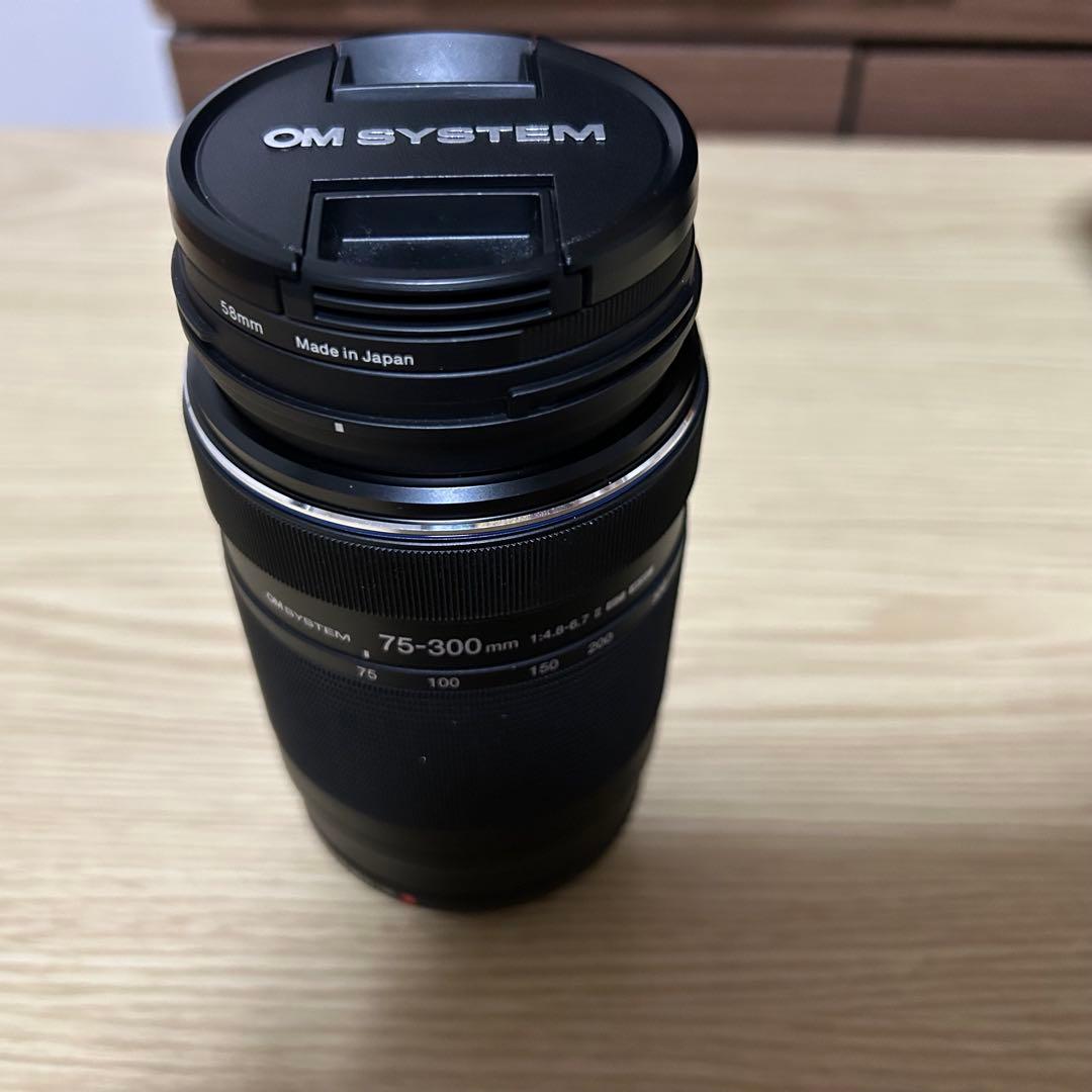 最終価格 OM SYSTEM 75-300mm f/4.8-6.7 ズームレンズ