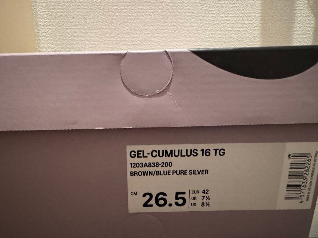 ASICS TOGA ブラウン　直営店限定カラー