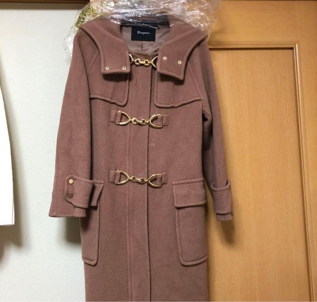 グレースコンチネンタル　ダッフルリバーコート　ダイアグラム