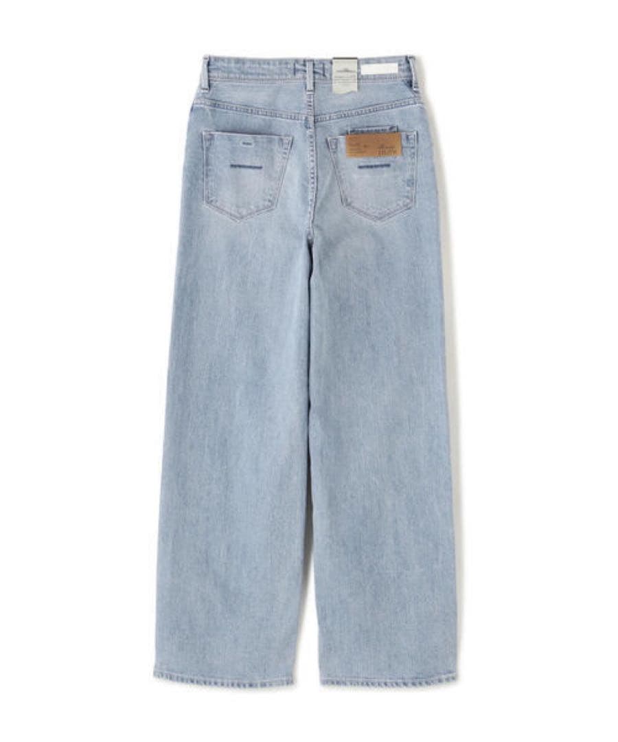 1/23限定価格！YANUKヤヌークLILITHワイドストレート サックス