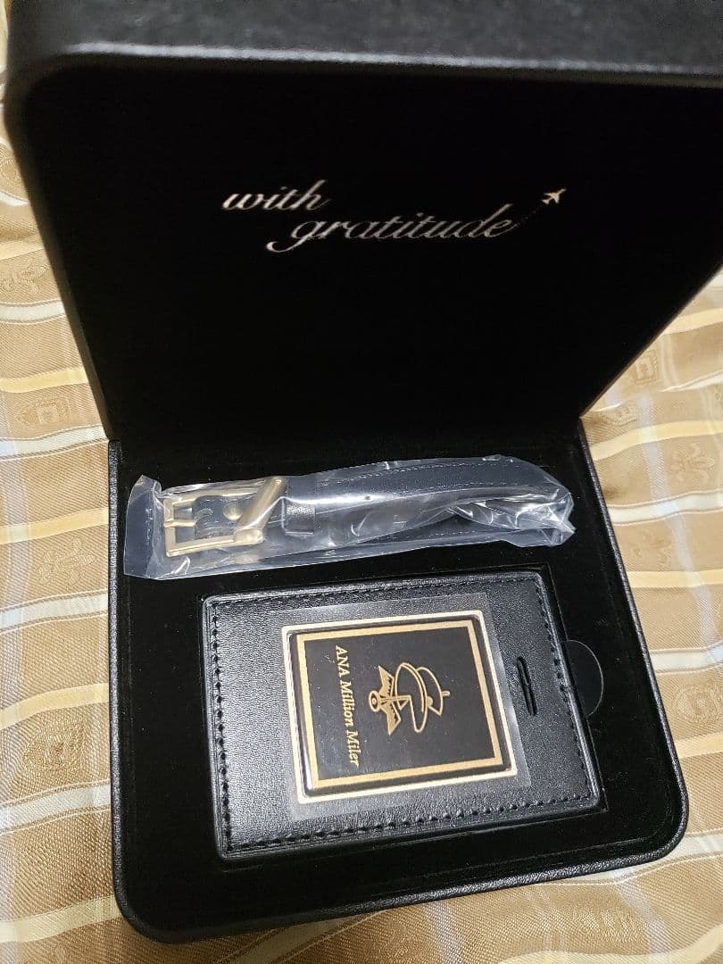 ANAミリオンマイラー　50万マイル　オリジナルネームタグ　「時の証」