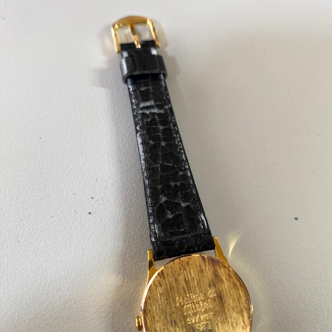 ヘレンドミッシェル メイプルリーフ 金貨 時計 裏蓋シルバー925刻印