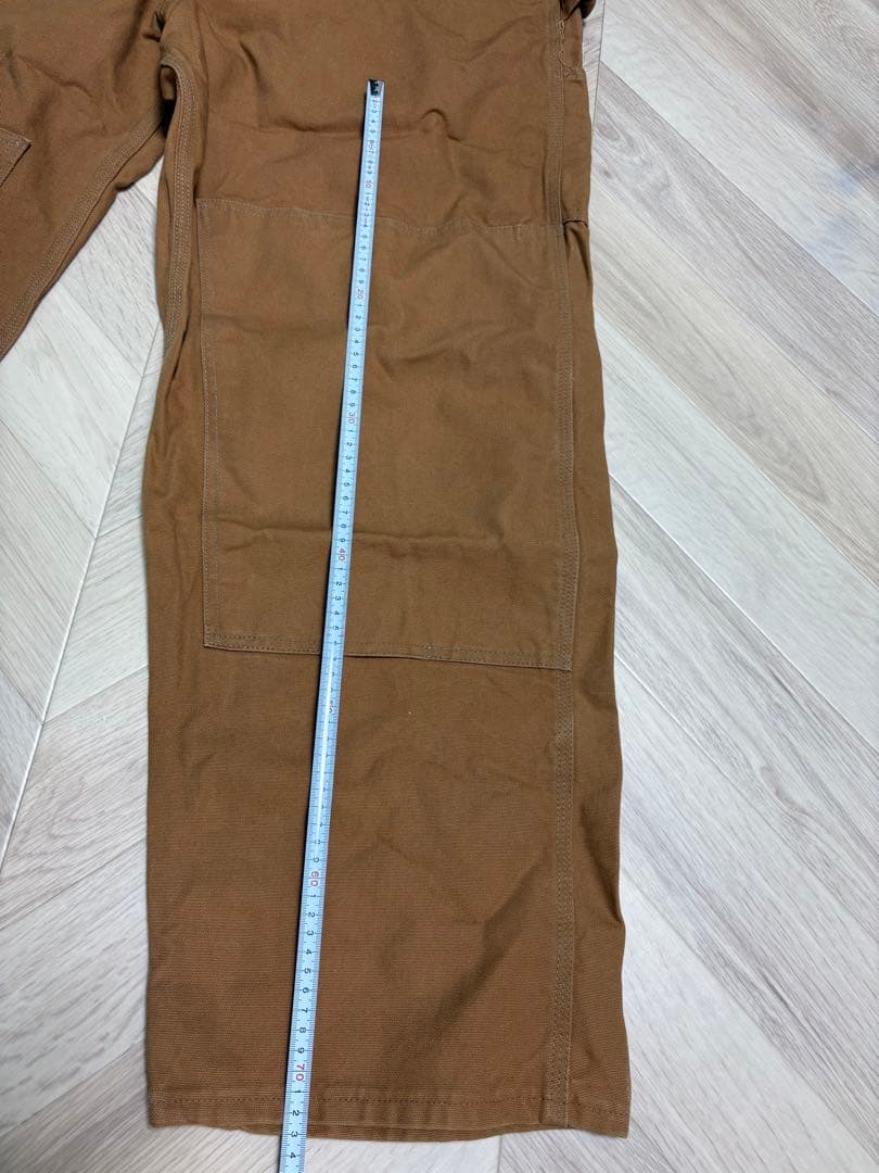 希少なコラボ&モデルサイズ46×32カーハート オーバーオール Columbia