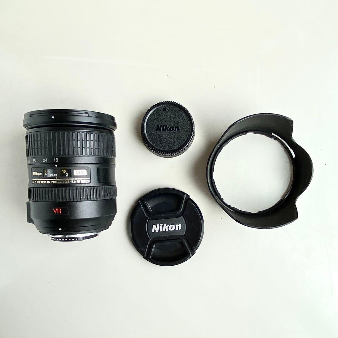 近距離～望遠まで約11倍の高倍率レンズ☆ニコン AF-S 18-200mm