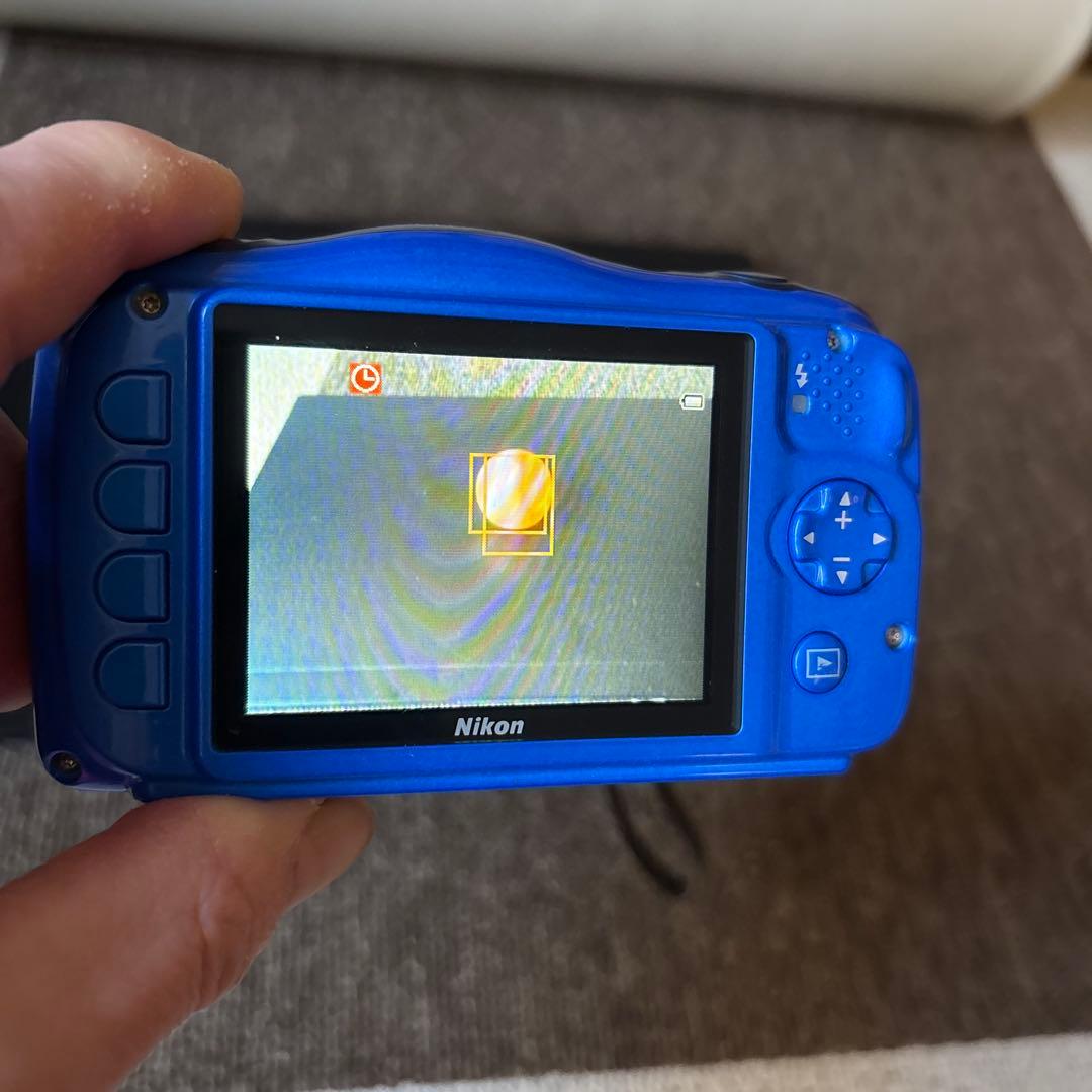 Nikon COOLPIX S33 青 防水カメラ