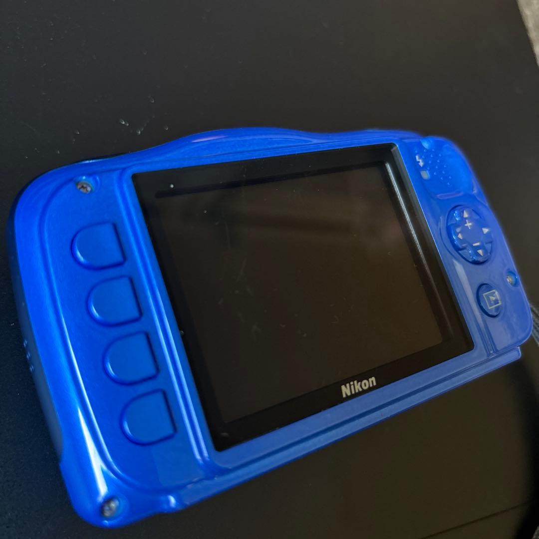 Nikon COOLPIX S33 青 防水カメラ