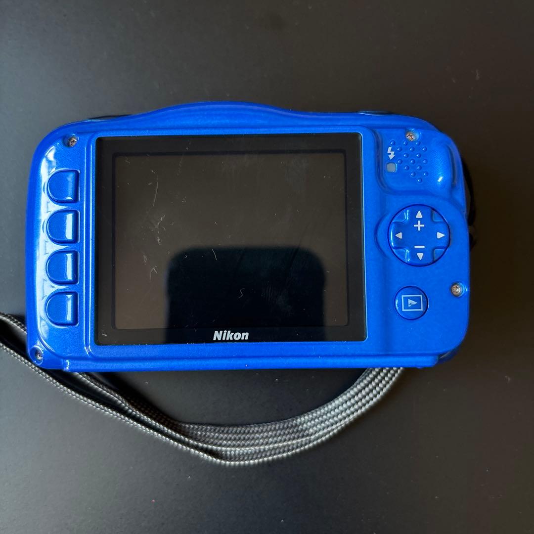 Nikon COOLPIX S33 青 防水カメラ