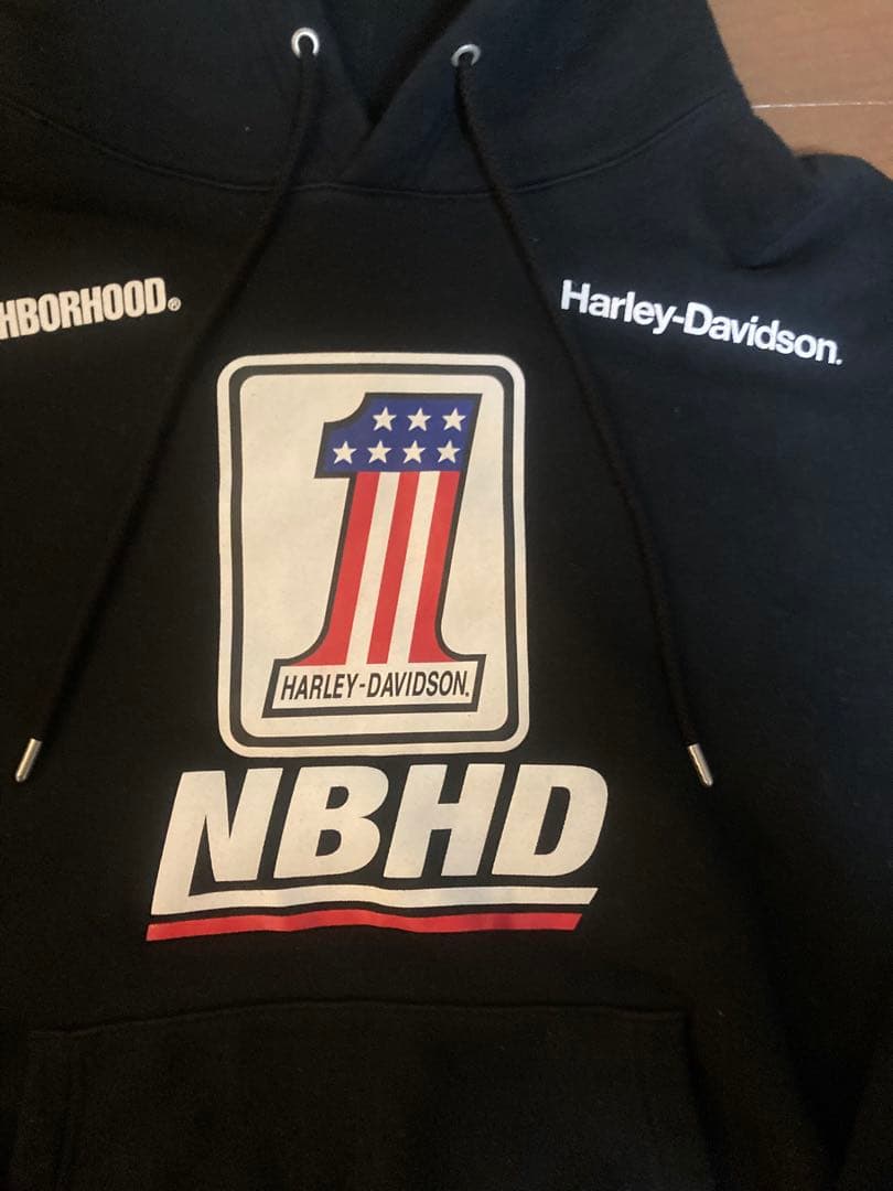Harley-Davidson NBHD ブラックパーカー