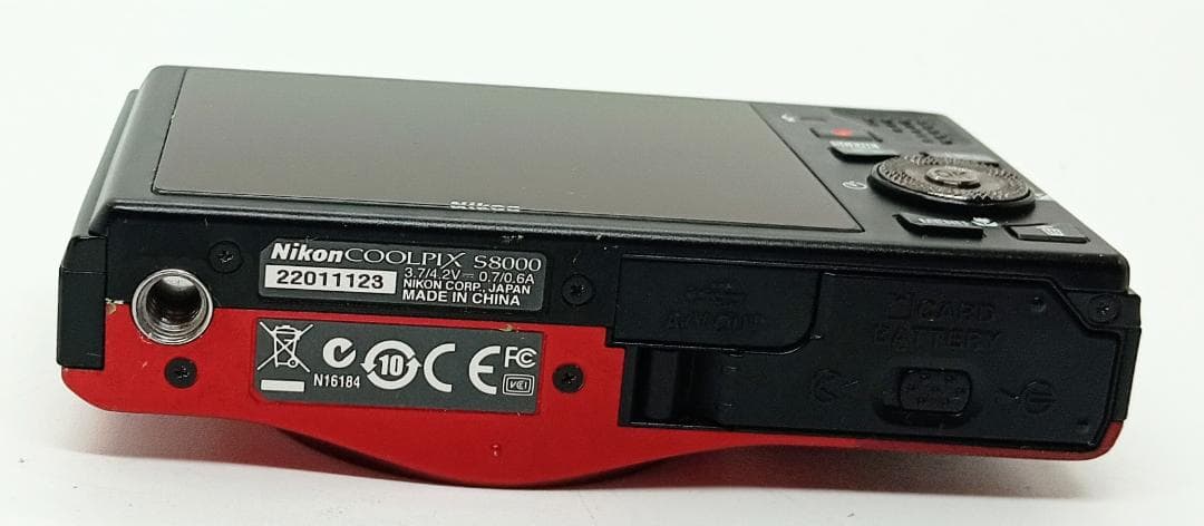 Nikon COOLPIX S8000 レッド 14.2MP 10倍ズーム