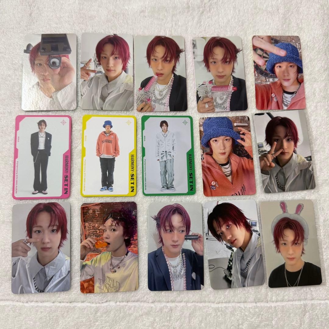 p1harmony p1h ソウル　トレカ　セット　ヨントン　2