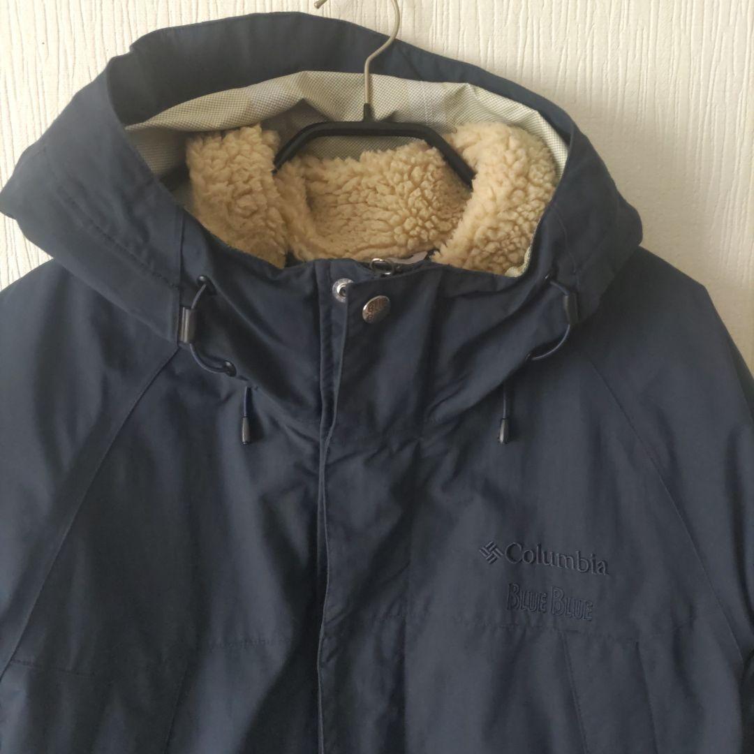 Columbia✕BLUEBLUE　マウンテンパーカー　ネイビー　L　限定コラボ