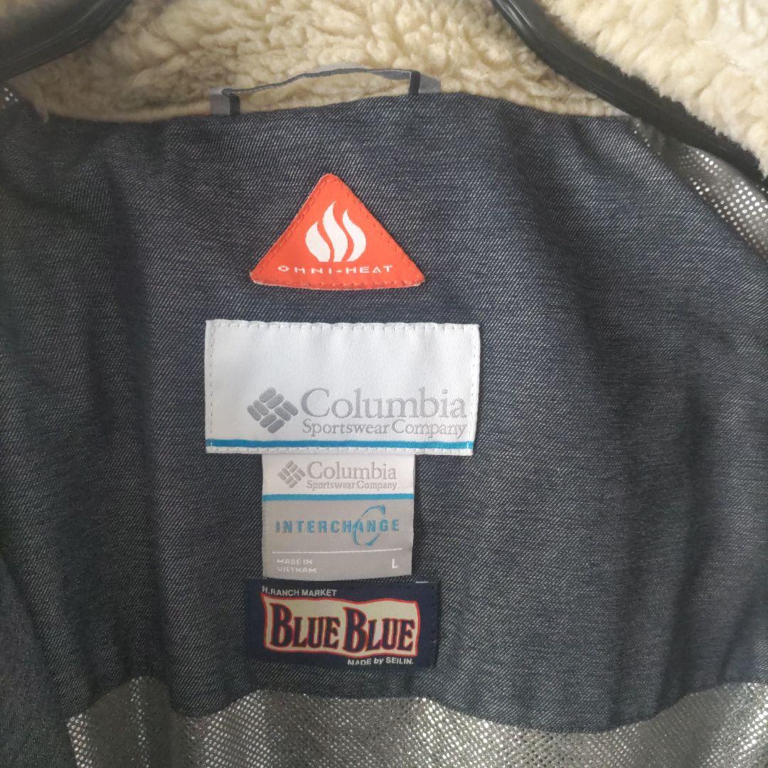 Columbia✕BLUEBLUE　マウンテンパーカー　ネイビー　L　限定コラボ