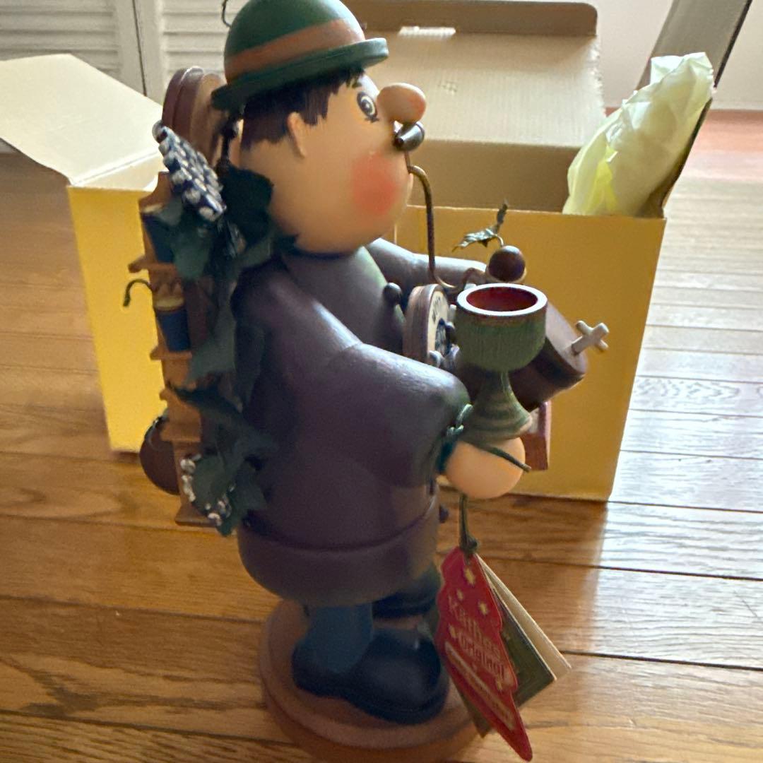 ドイツ製HODDL木製人形Käthe Wohlfahrt取扱ローテンブルク葡萄