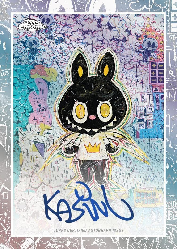 Topps Chrome 10周年記念ボックス ラブブ カード