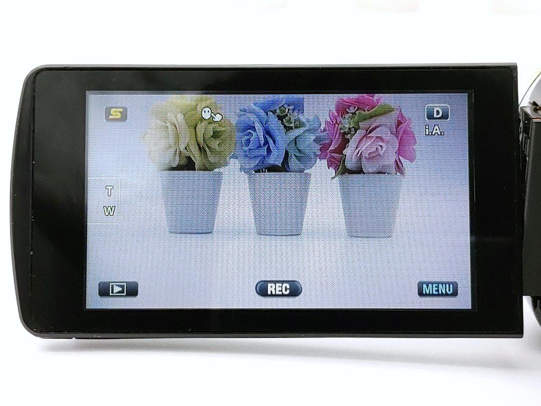 フルハイビジョン画質対応！ JVC Everioビデオカメラ GZ-HM390