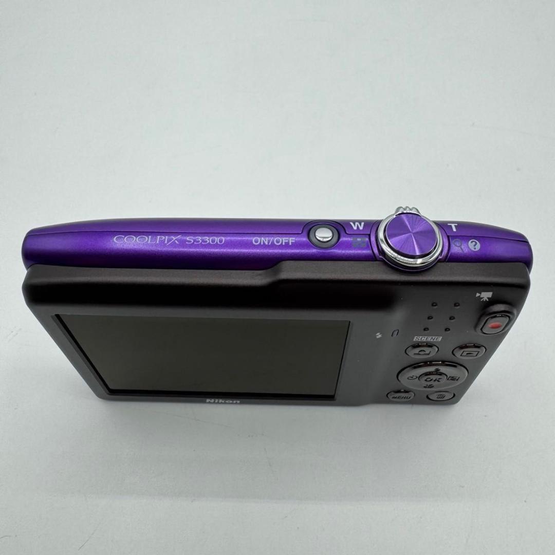 Nikon COOLPIX S3300 パープル コンパクトデジタルカメラ