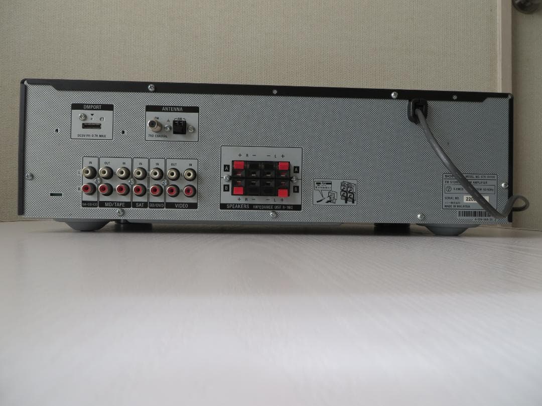 ソニー製プリメインアンプ+チューナー（レシーバー）STR-DH100　完動美品