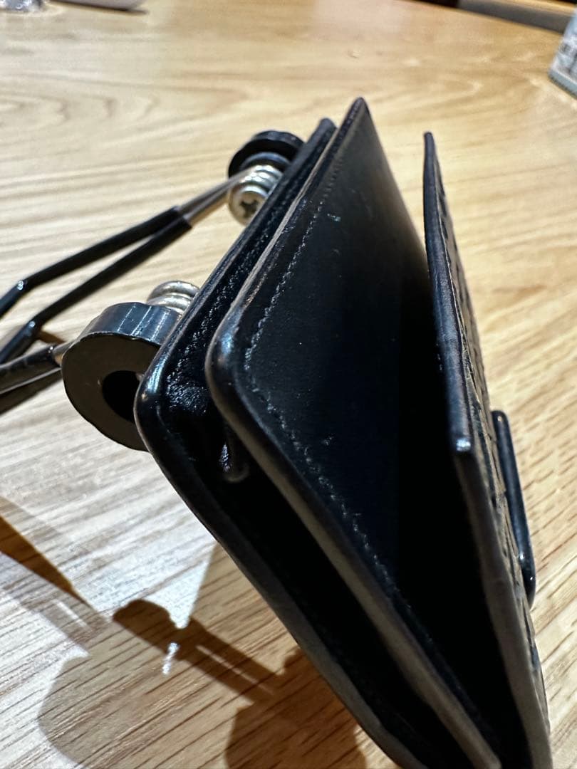 [美品]ボッテガヴェネタ　名刺入れ　黒