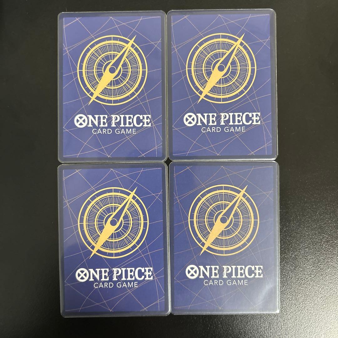 ワンピースカード ロロノア・ゾロ SR パラレル OP01-025 4枚セット