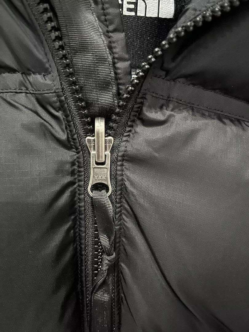 【大人気】Lノースフェイス ヌプシ 700fill ブラック ダウンジャケット