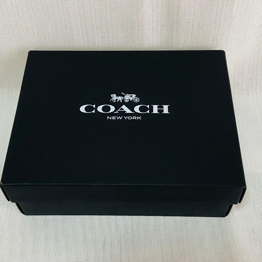 COACH ブラウン キーケース　箱付き