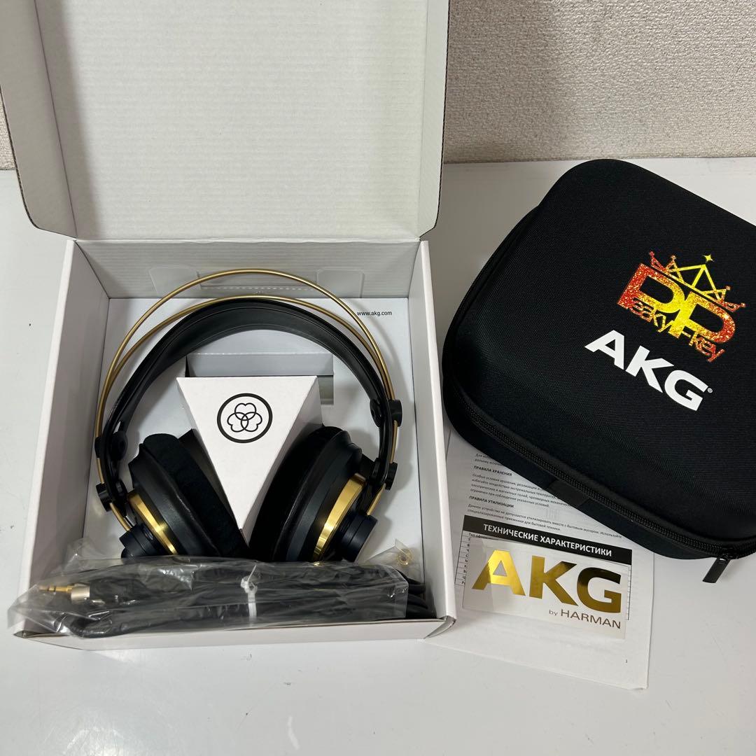 【美品】AKG K240 P/PP PEAKY-KEY ヘッドフォン　ケース付き