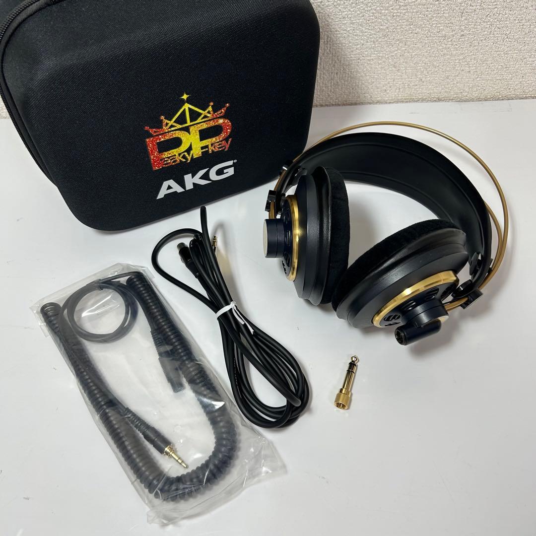 【美品】AKG K240 P/PP PEAKY-KEY ヘッドフォン　ケース付き
