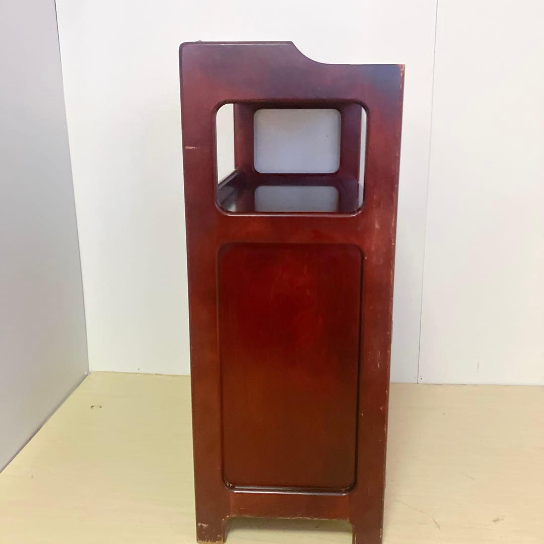 Karimoku カリモク 木製 電話台、FAX台　キャビネット飾り棚 収納