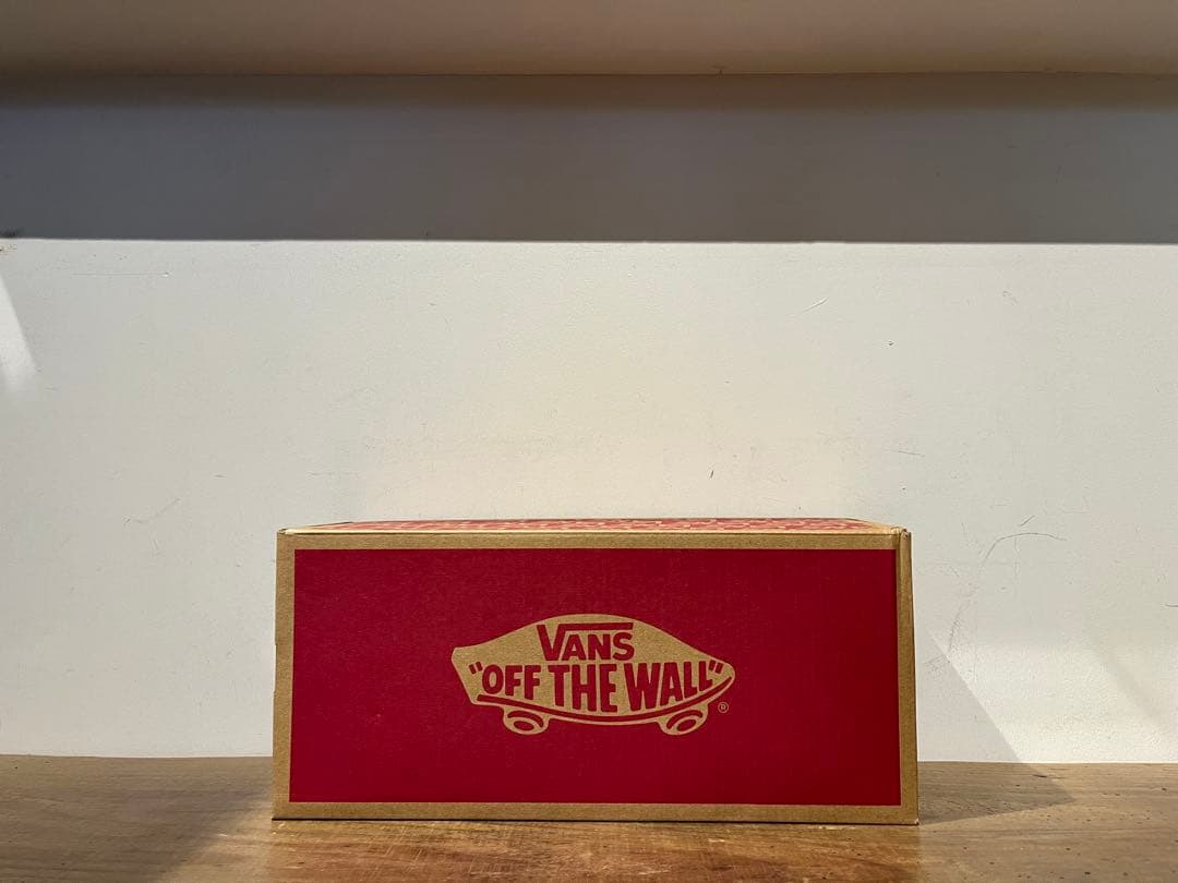 VANS AUTHENTIC checker red US正規品 赤箱 28cm