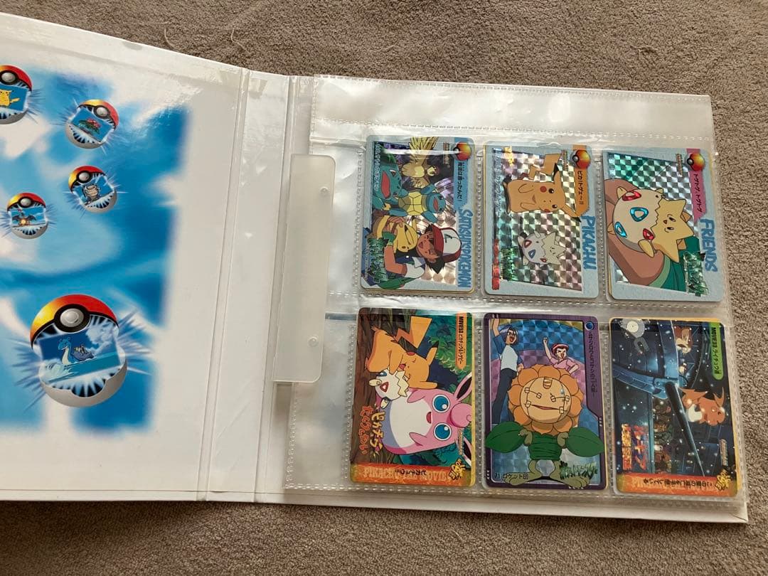 ポケットモンスターアニメコレクション、トップサン、シールダス　カードファイル付き