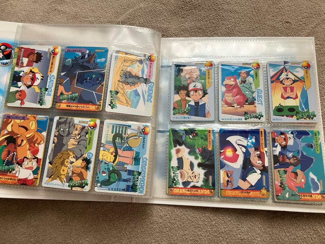 ポケットモンスターアニメコレクション、トップサン、シールダス　カードファイル付き