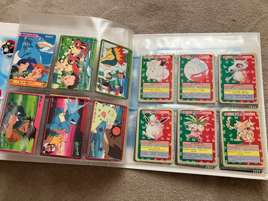 ポケットモンスターアニメコレクション、トップサン、シールダス　カードファイル付き