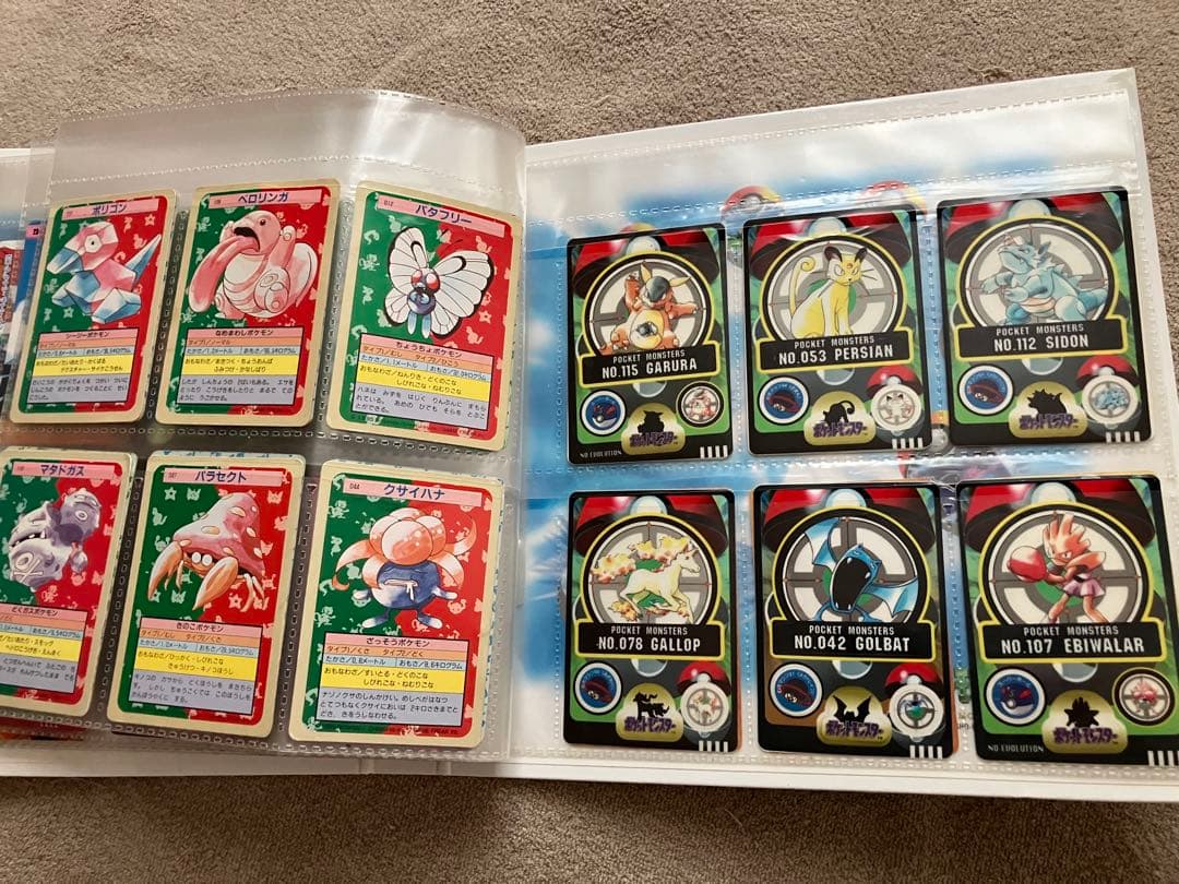 ポケットモンスターアニメコレクション、トップサン、シールダス　カードファイル付き