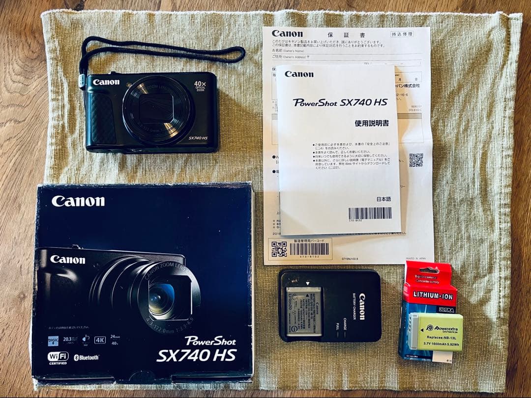 Canon PowerShot SX740 HS / 40倍ズーム