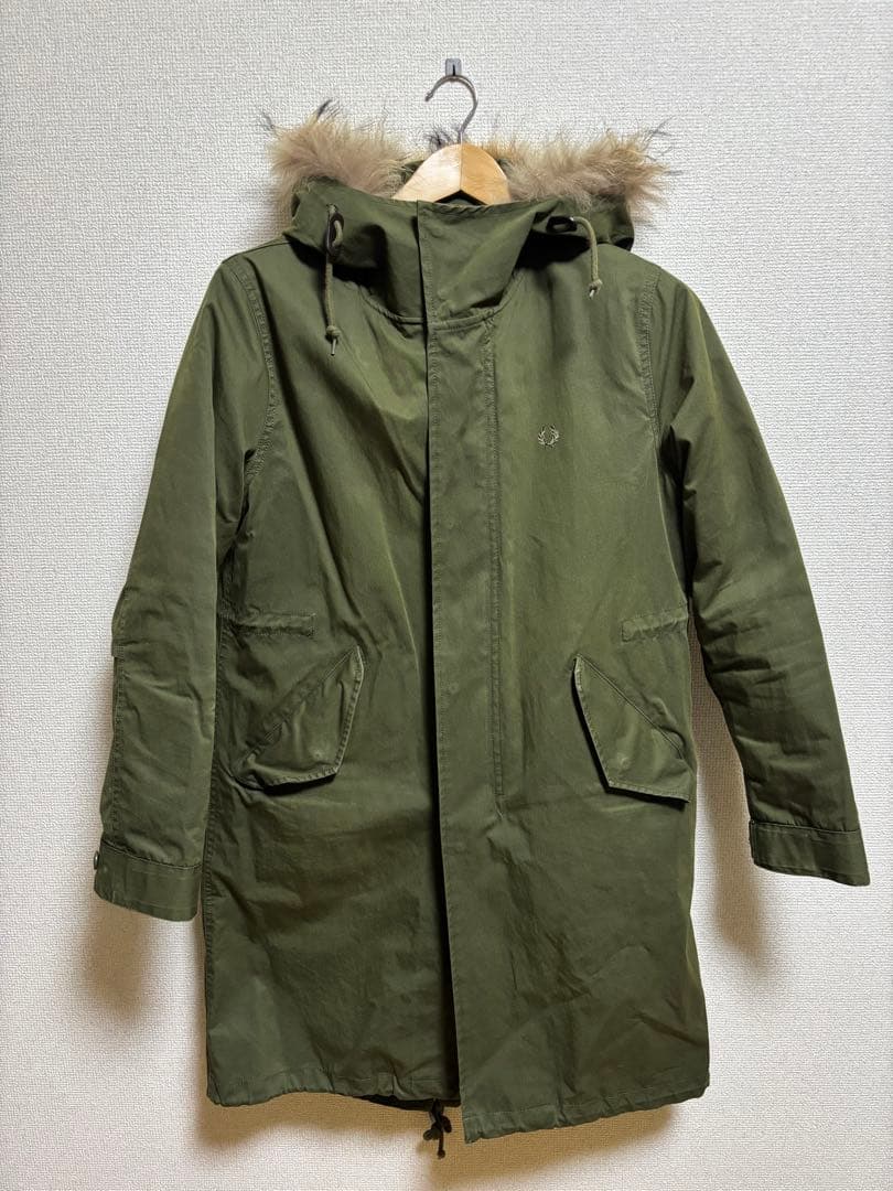 フレッドペリーFRED PERRY フィッシュテイル パーカー モッズコート