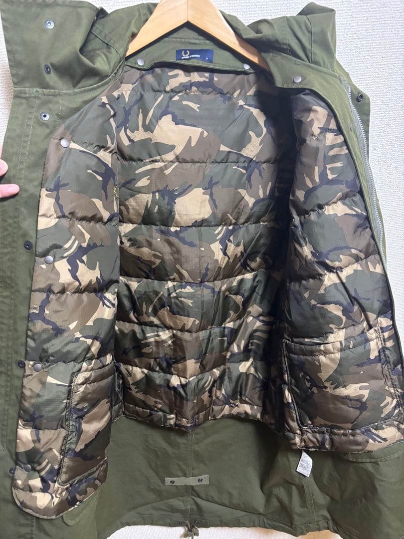 フレッドペリーFRED PERRY フィッシュテイル パーカー モッズコート