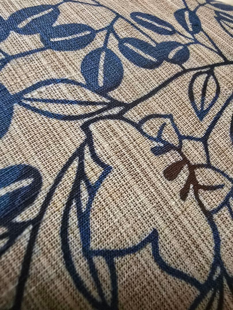 リピーター 日本橋竺仙 奥州小紋 桔梗丸に萩 Lサイズ