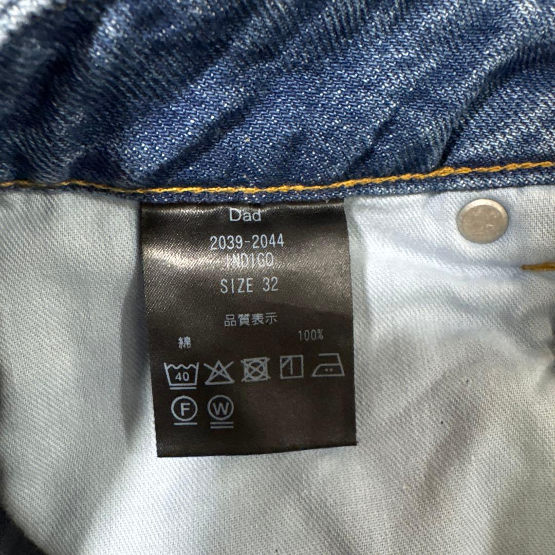 美品　SHISHIKUI Dad /INDIGO/32
